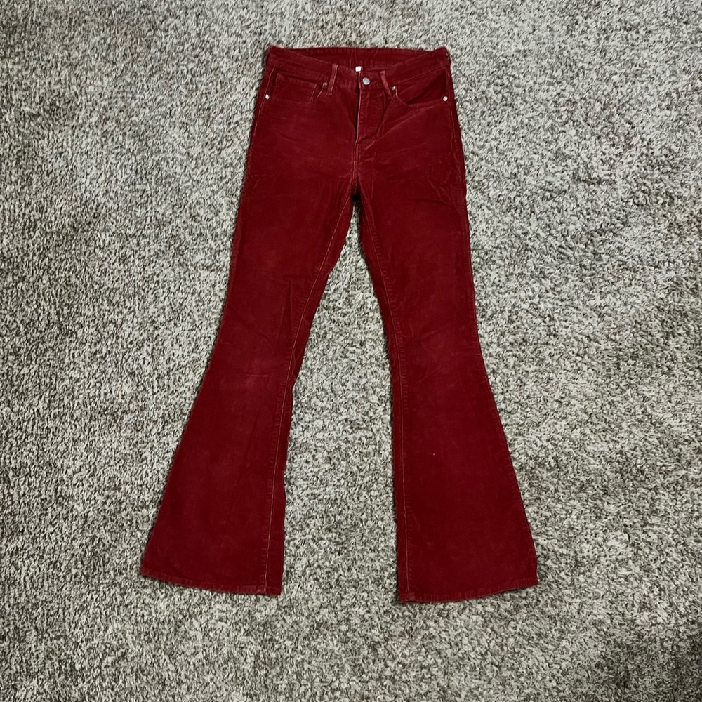 Red Corduroy Levi’s